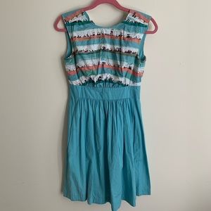 Emily & Fin Beach Print Dress